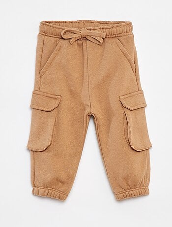 Pantalón de jogging liso con bolsillos grandes