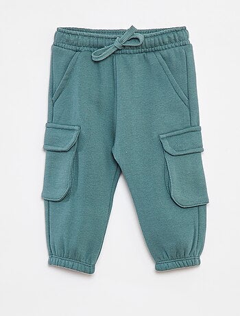 Pantalón de jogging liso con bolsillos grandes