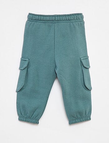 Pantalón de jogging liso con bolsillos grandes