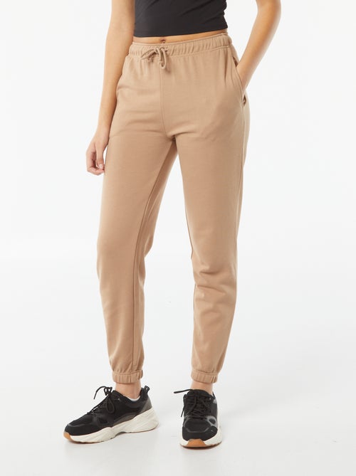 Pantalón de jogging liso fino - Kiabi