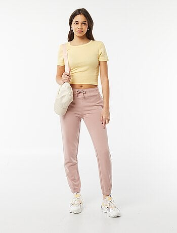 Pantalón de jogging liso fino