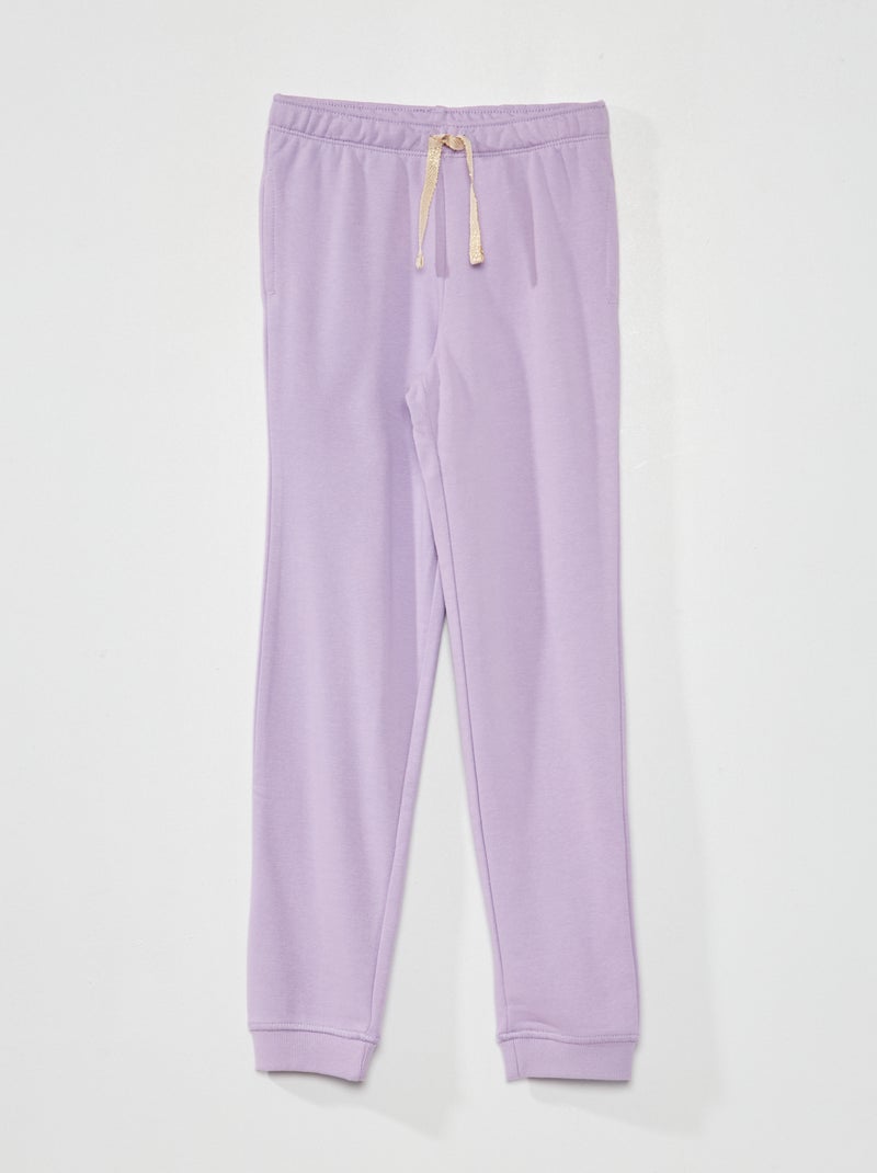Pantalón de jogging liso PURPURA - Kiabi