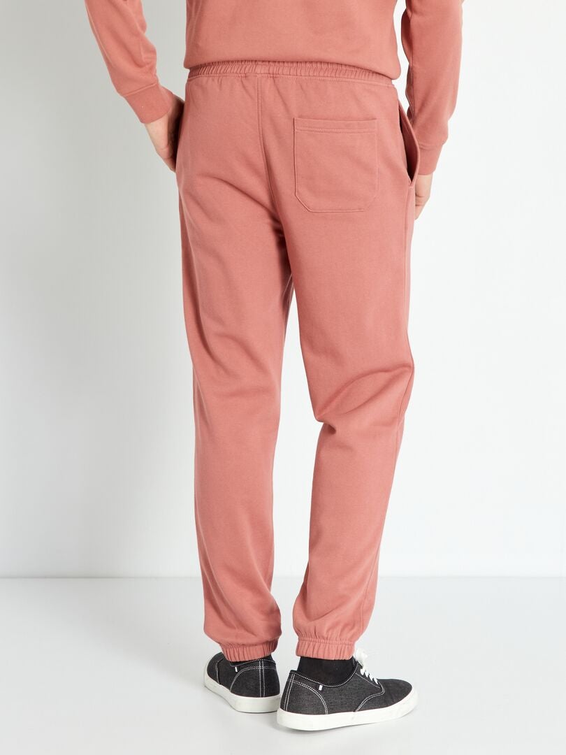 Pantalón de jogging liso ROSA - Kiabi
