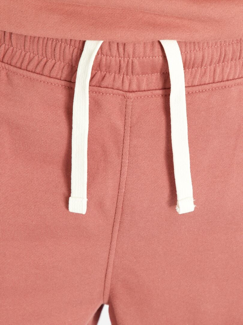 Pantalón de jogging liso ROSA - Kiabi