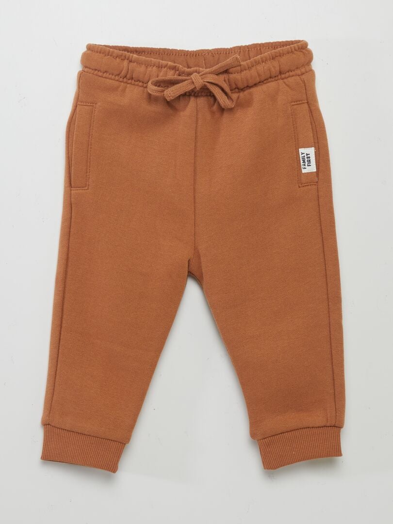 Pantalón de jogging MARRON - Kiabi