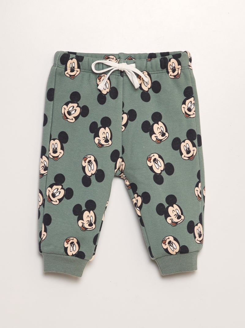 Pantalón de jogging 'Mickey' 'Disney' VERDE - Kiabi
