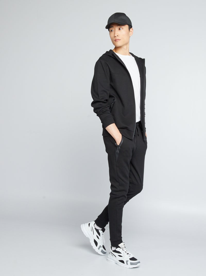 Pantalón de jogging Negro - Kiabi