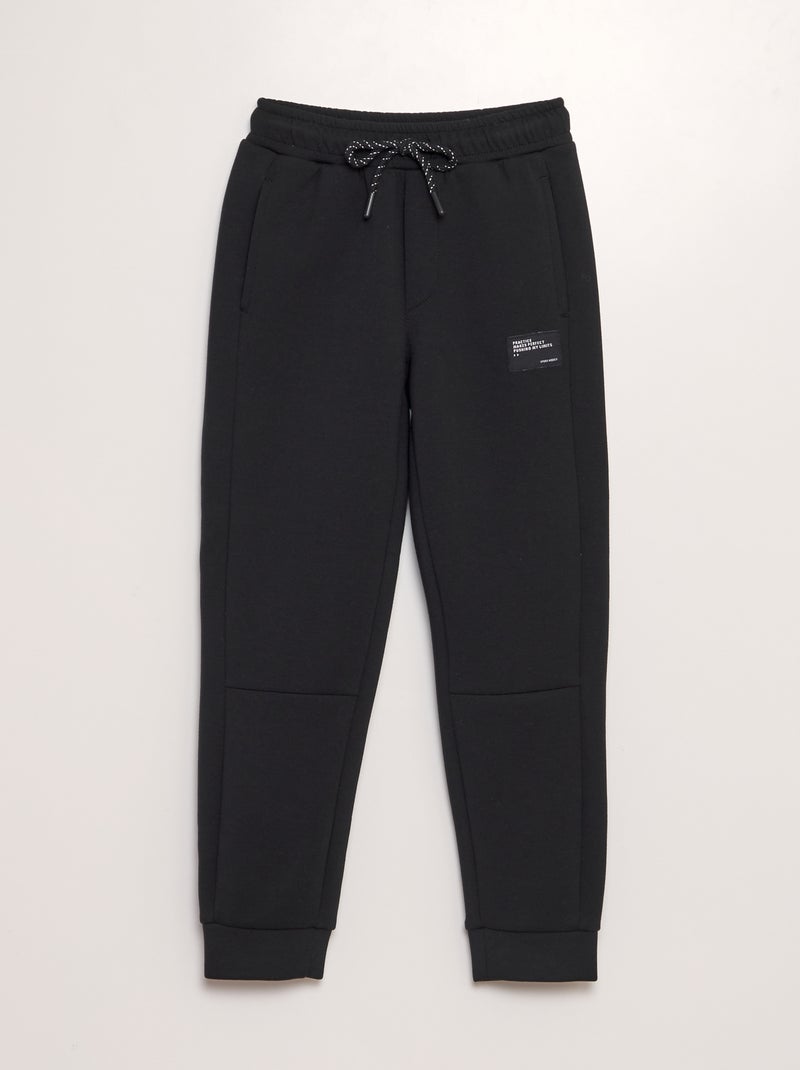 Pantalón de jogging negro - Kiabi