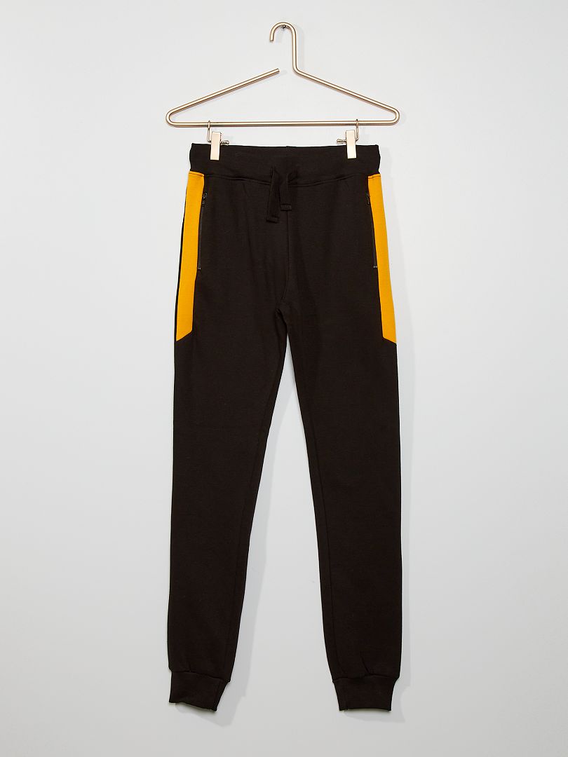Pantalón de jogging negro - Kiabi