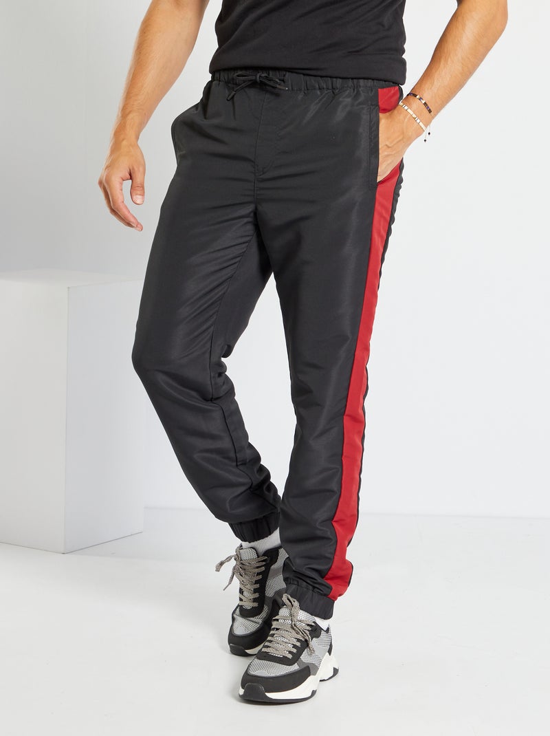 Pantalón de jogging Negro - Kiabi