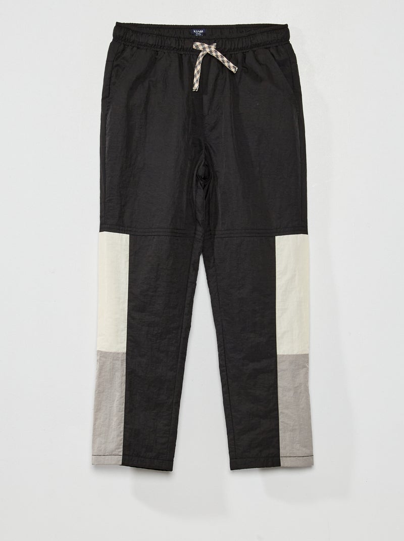 Pantalón de jogging Negro - Kiabi