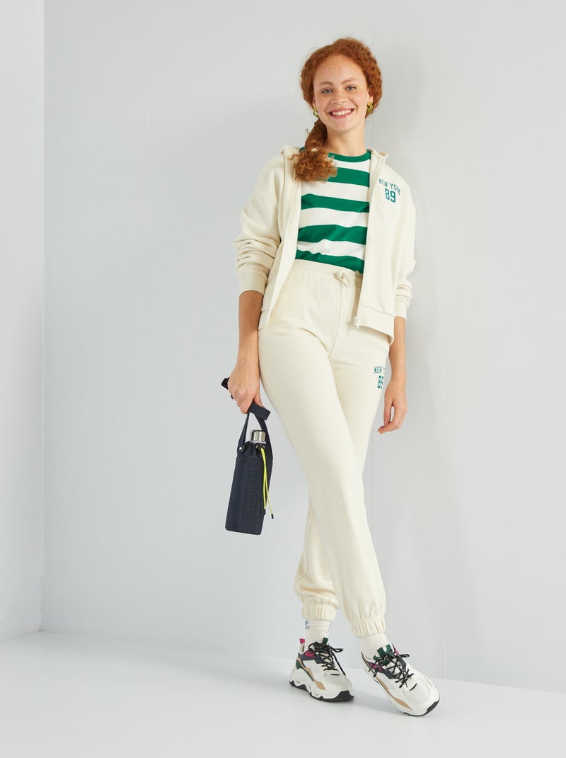 Pantalón de jogging 'New York' BEIGE - Kiabi