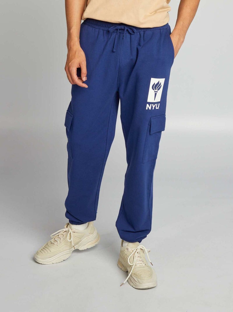 Pantalón de jogging 'New York University' AZUL - Kiabi