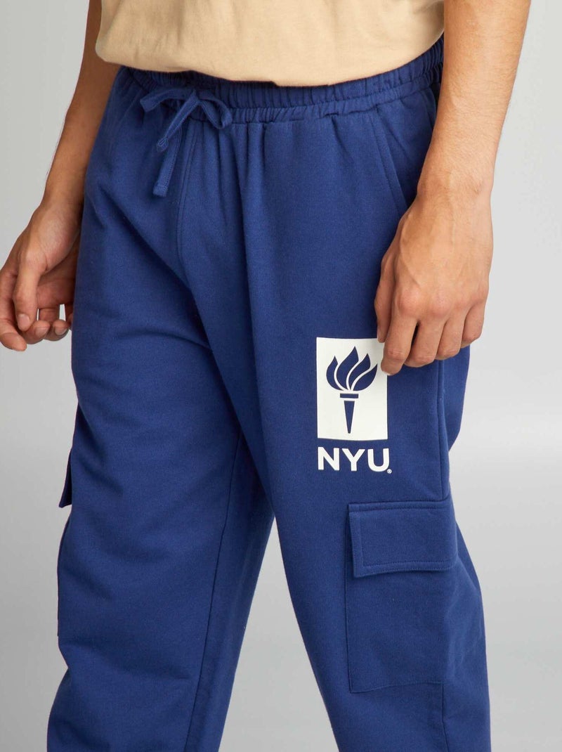 Pantalón de jogging 'New York University' AZUL - Kiabi