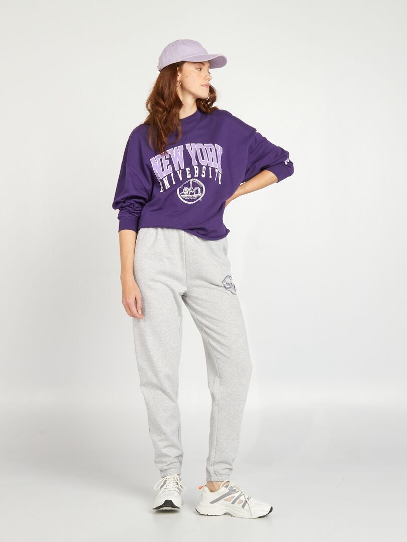 Pantalón de jogging 'New York University' GRIS - Kiabi