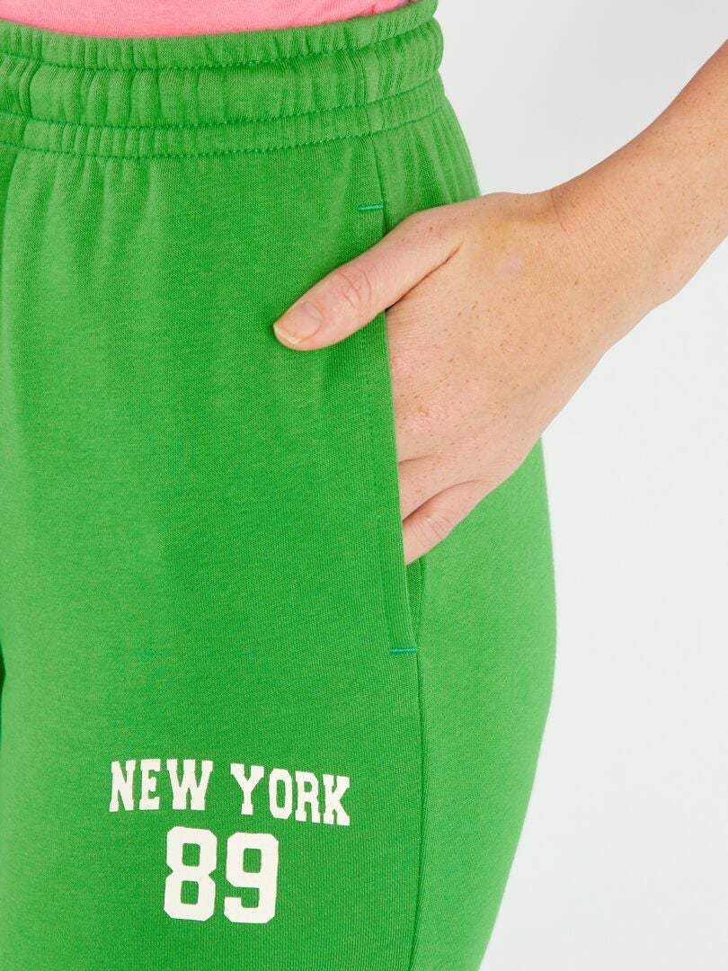 Pantalón de jogging 'New York' Verde - Kiabi