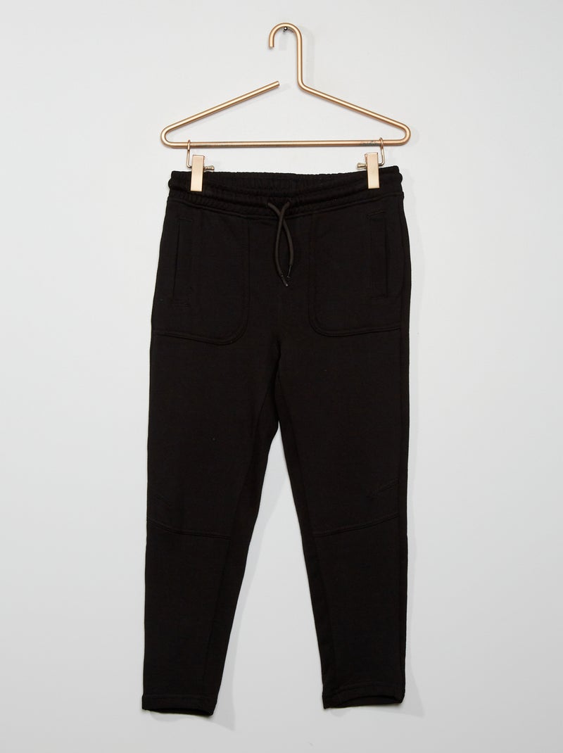 Pantalón de jogging niño talla + Negro - Kiabi
