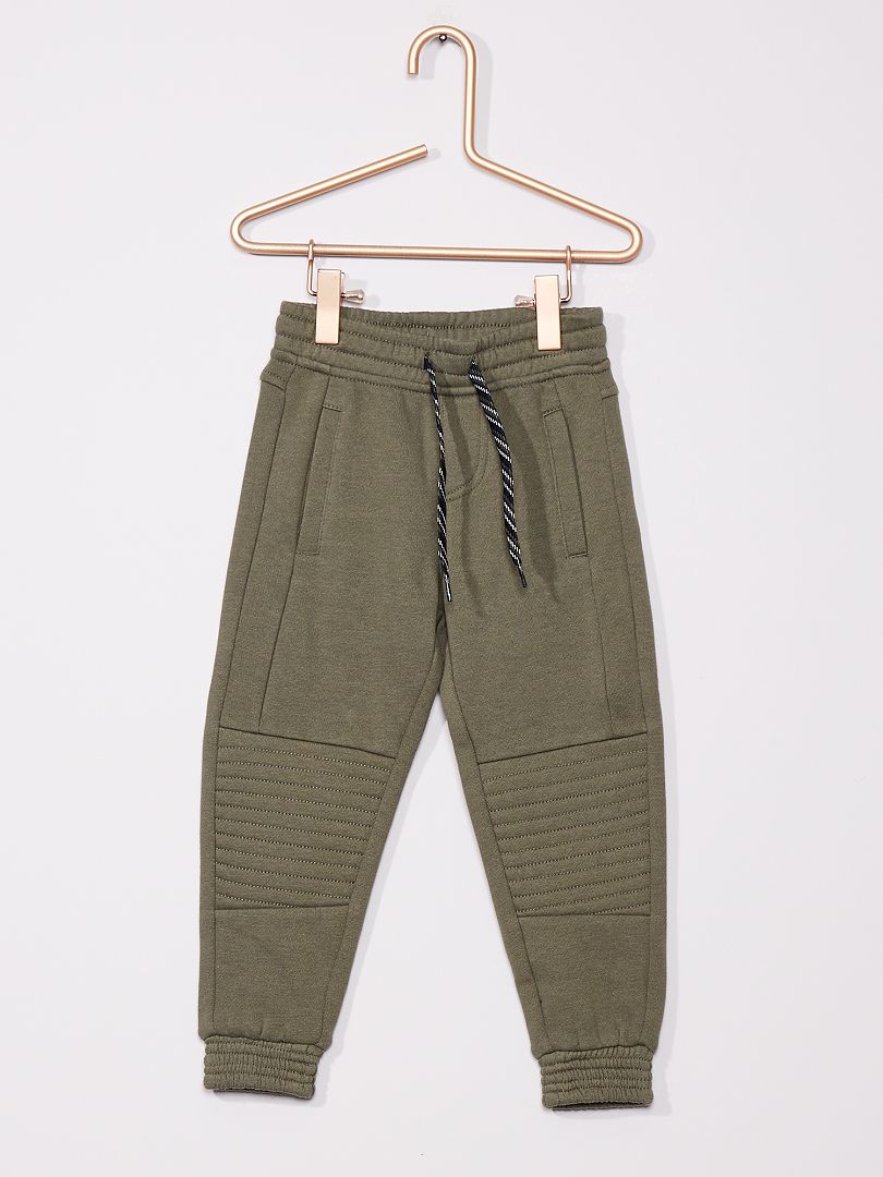 Pantalón de jogging niños talla - verde oscuro - Kiabi