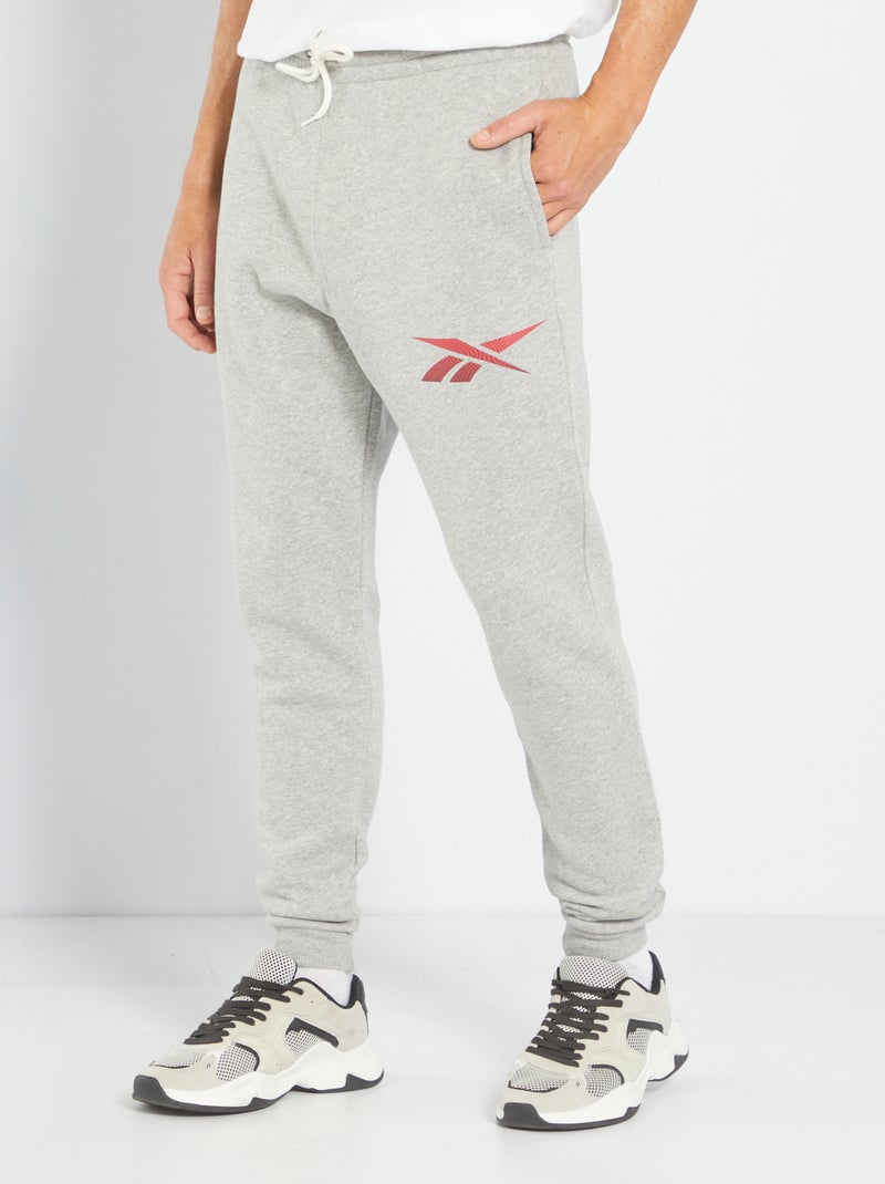 Pantalón de jogging 'Reebok' de felpa GRIS - Kiabi