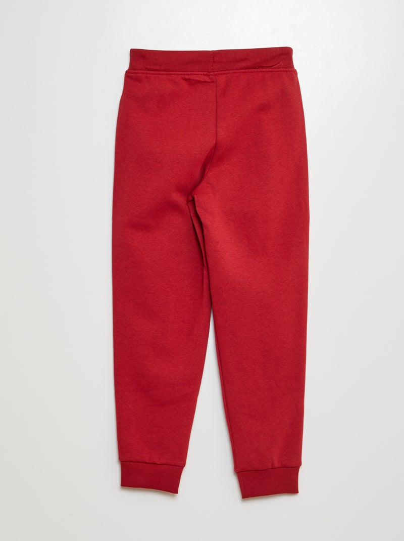 Pantalón de jogging rojo - Kiabi