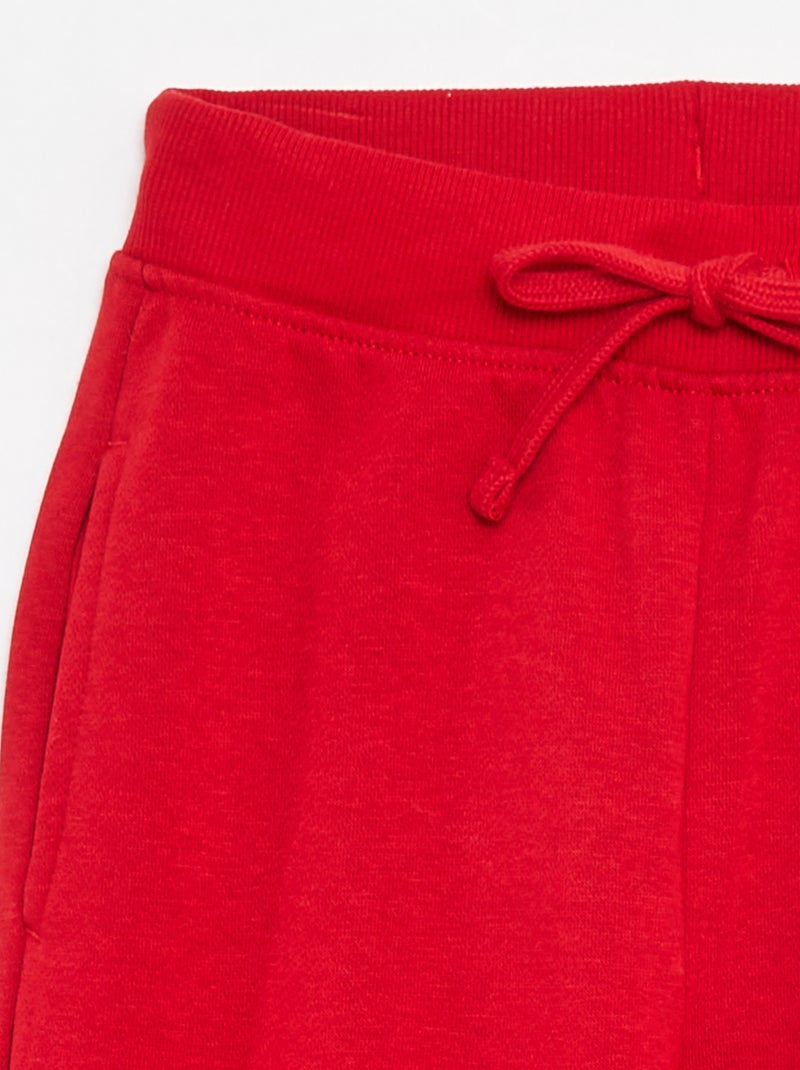 Pantalón de jogging Rojo - Kiabi