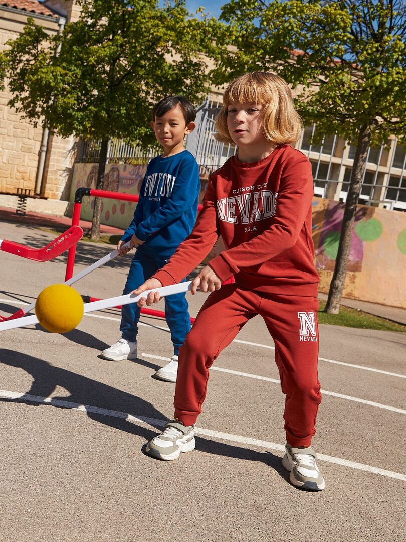 Pantalón de jogging ROJO - Kiabi