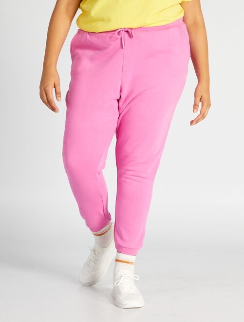 Pantalones jogger en tallas grandes para mujer - Kiabi