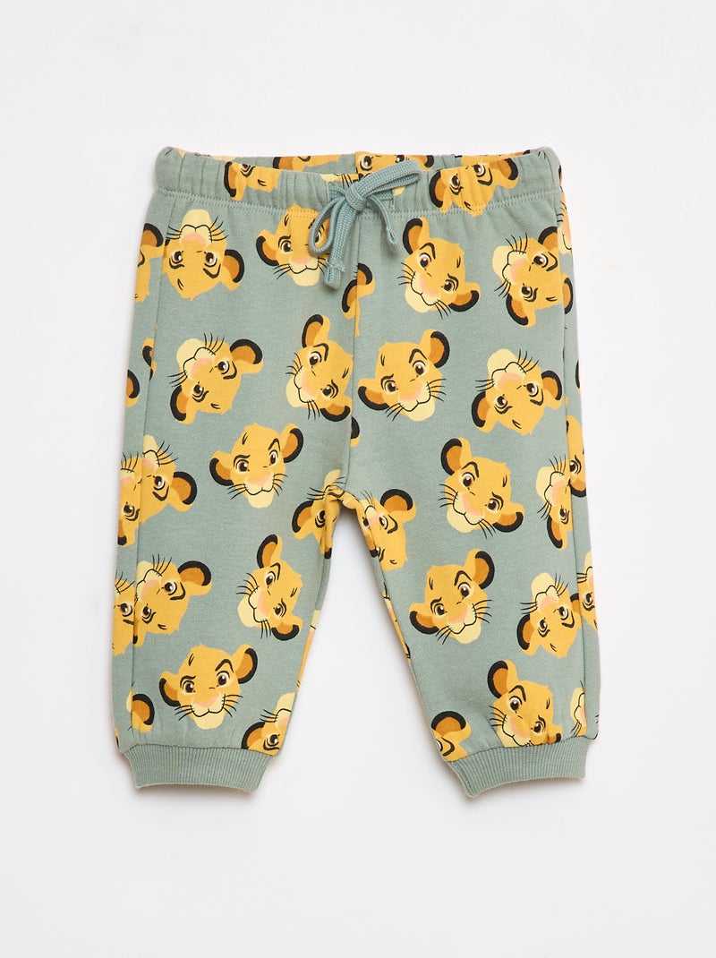 Pantalón de jogging 'Simba' 'Disney' Verde - Kiabi