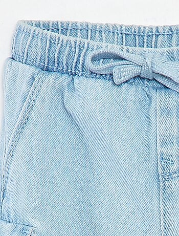 Pantalón de jogging vaquero con bolsillos