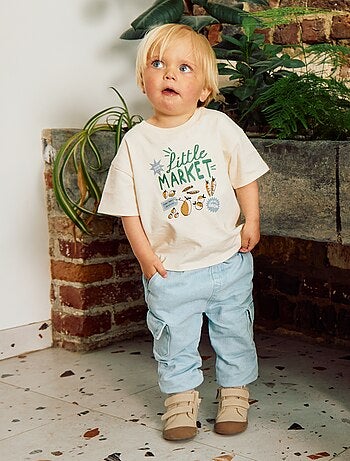 Pantalón de jogging vaquero con bolsillos