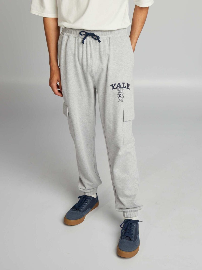 Pantalón de jogging 'YALE' GRIS - Kiabi