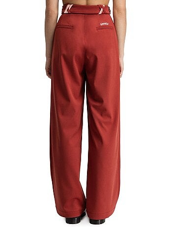 Pantalón de lana mujer mujer aker-w cherry