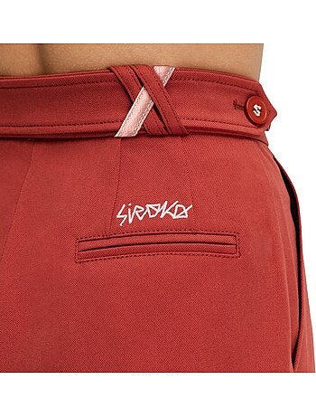 Pantalón de lana mujer mujer aker-w cherry