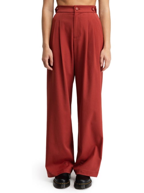 Pantalón de lana mujer mujer aker-w cherry - Kiabi
