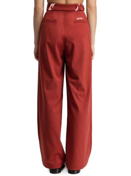 Pantalón de lana mujer mujer aker-w cherry - Kiabi