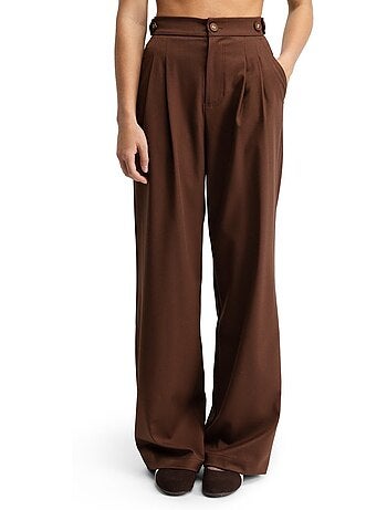 Pantalón de lana mujer mujer aker-w