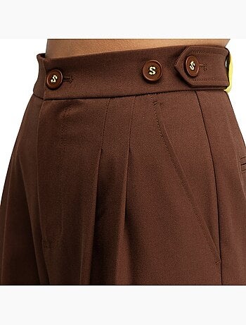 Pantalón de lana mujer mujer aker-w
