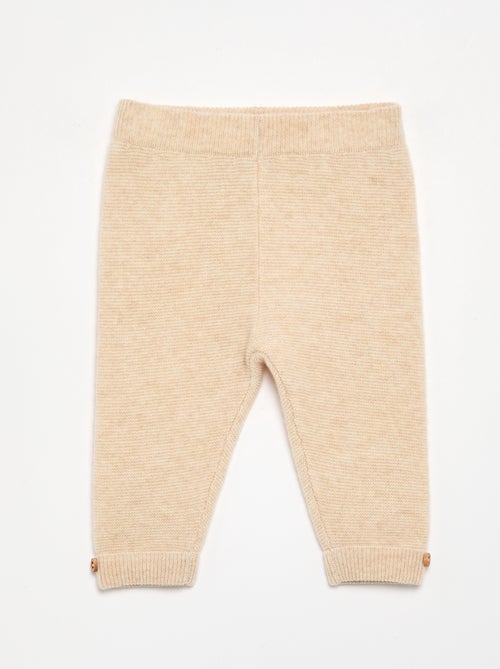 Pantalón de lana y cachemira - premium - Kiabi Pantalón de lana y cachemira - premium - Kiabi