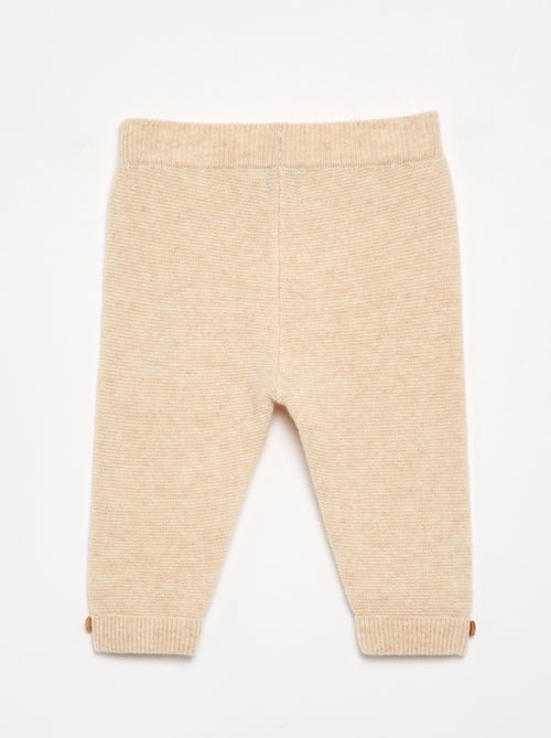 Pantalón de lana y cachemira - premium - Kiabi Pantalón de lana y cachemira - premium - Kiabi