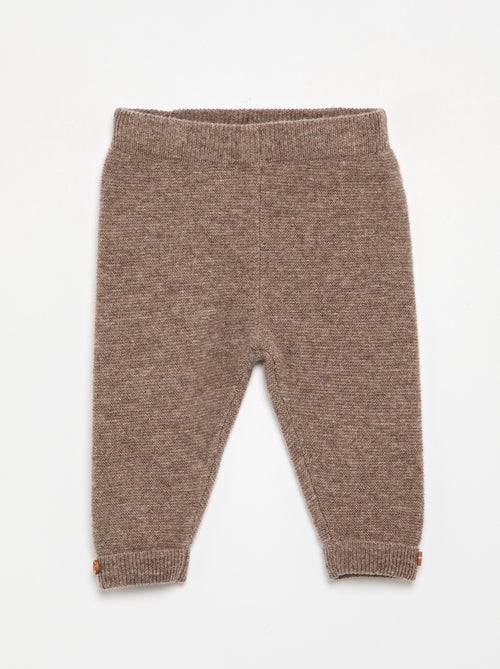 Pantalón de lana y cachemira - premium - Kiabi