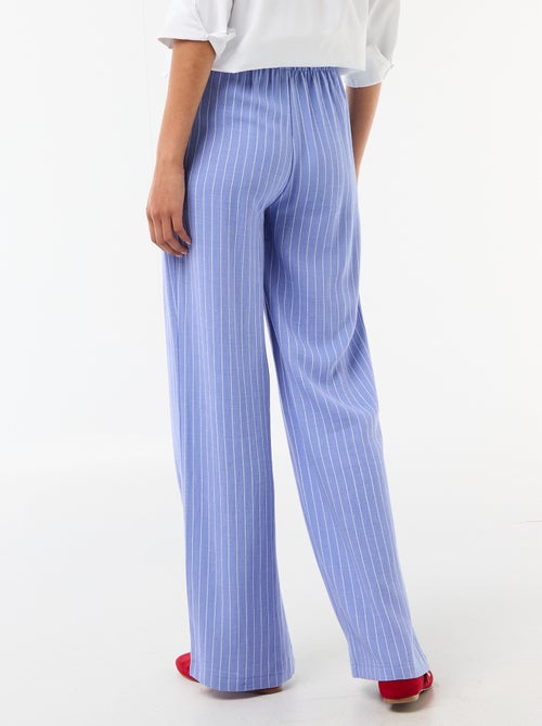 Pantalón de lino con 2 bolsillos - Kiabi