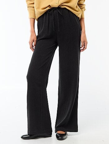 Pantalón de lino con 2 bolsillos