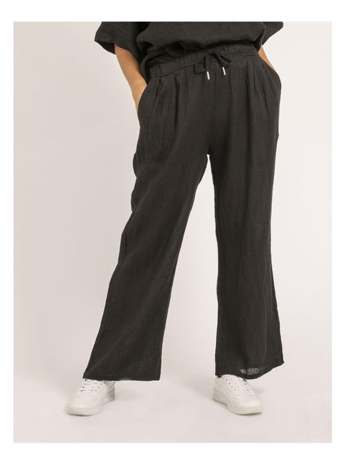 Pantalón de lino ernest - Kiabi
