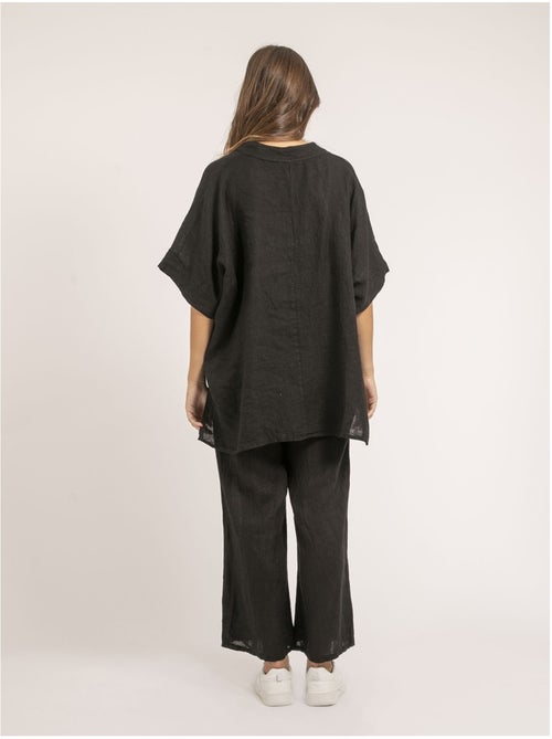 Pantalón de lino ernest - Kiabi
