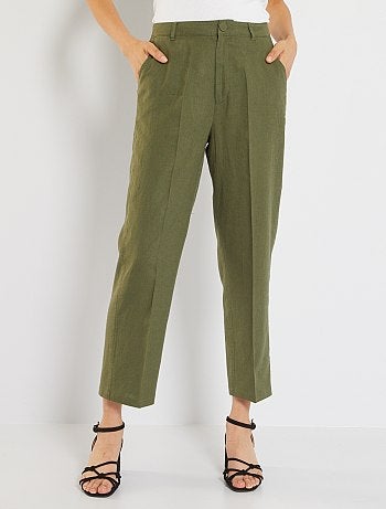 Pantalones de traje y pitillo Mujer | talla 38 | Kiabi