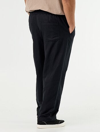 Pantalón de lino mezclado