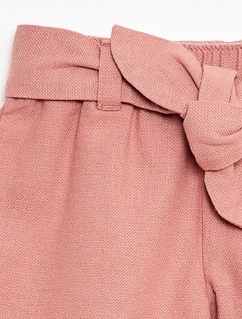 Pantalón de lino mezclado