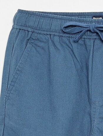 Pantalón de lino y algodón