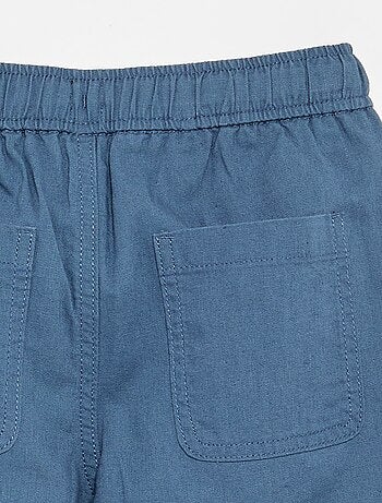 Pantalón de lino y algodón