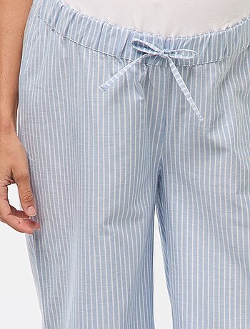 Pantalón de maternidad a rayas
